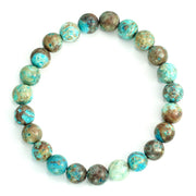 Chrysocola Bracelet: Induces Stability